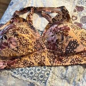 Torrid Floral Print swim top